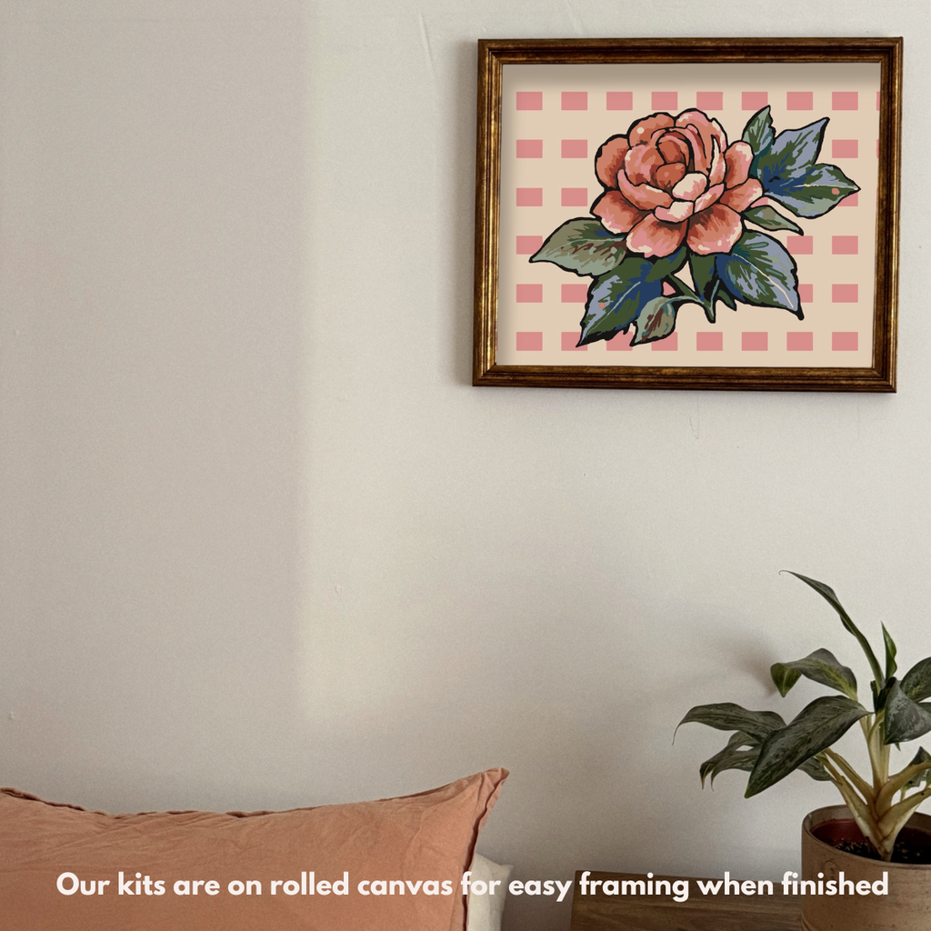 Rose - Paint by Numbers Kit