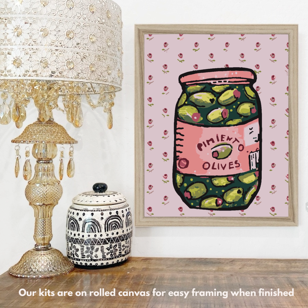 Olives - Paint by Numbers Kit