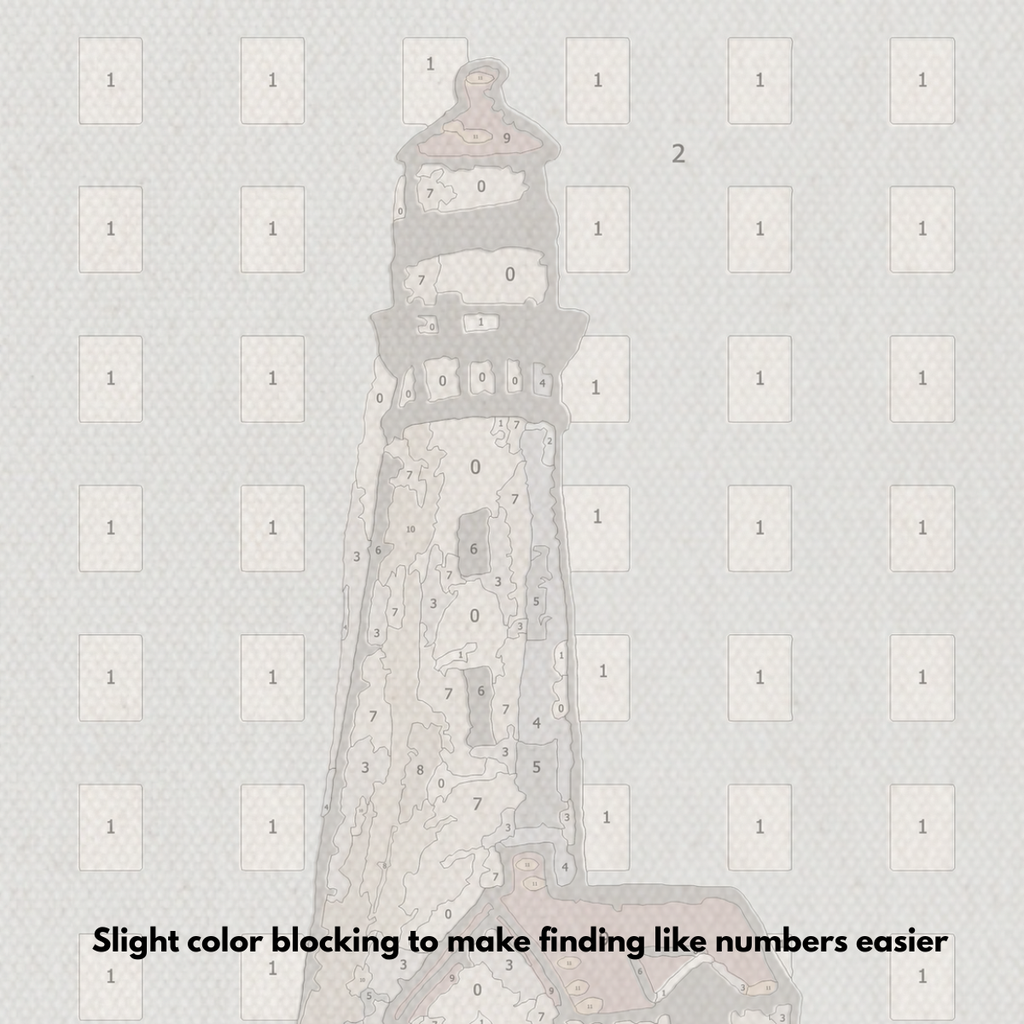 Lighthouse - Paint by Numbers Kit