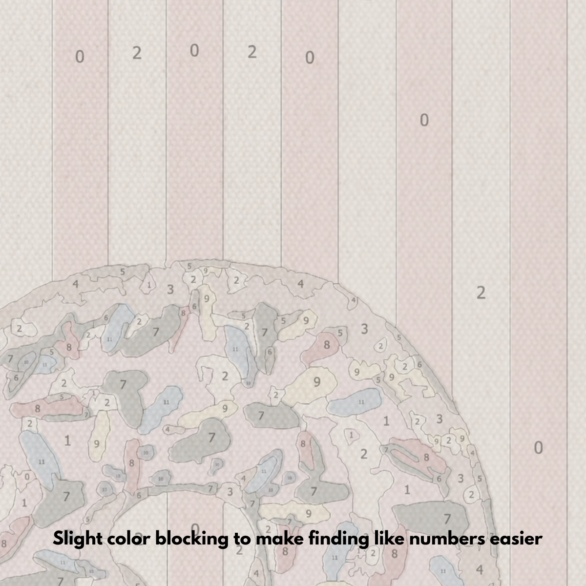 Pink Donut - Paint by Numbers Kit