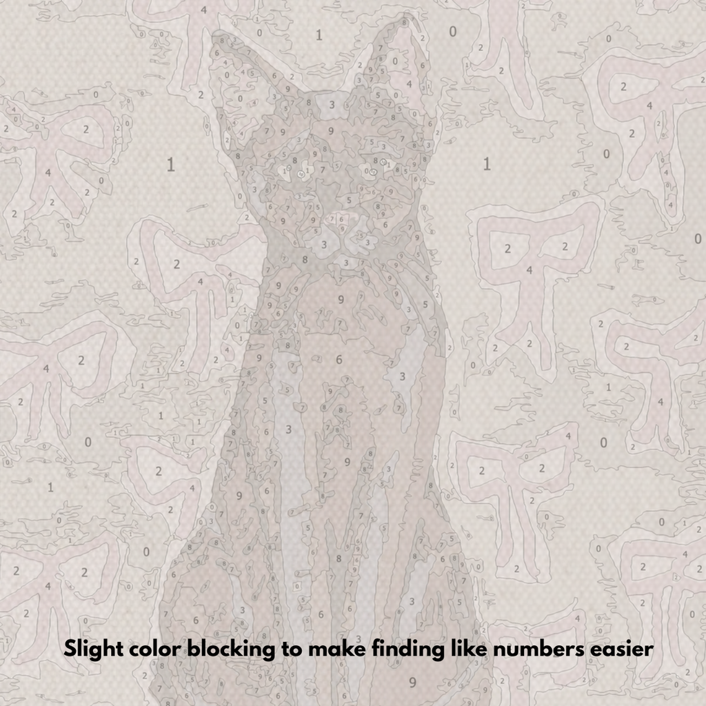 Havana Cat - Paint by Numbers Kit