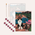Cowboy Cats - Paint by Numbers Kit