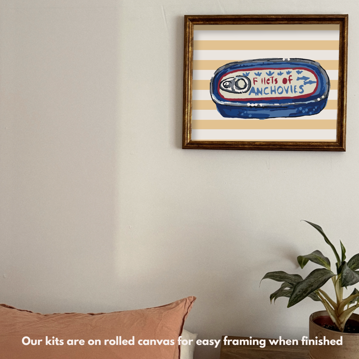 Anchovies - Paint by Numbers Kit
