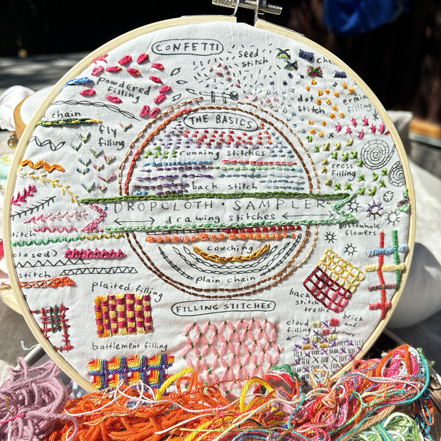 Drawing Stitches Embroidery KIT