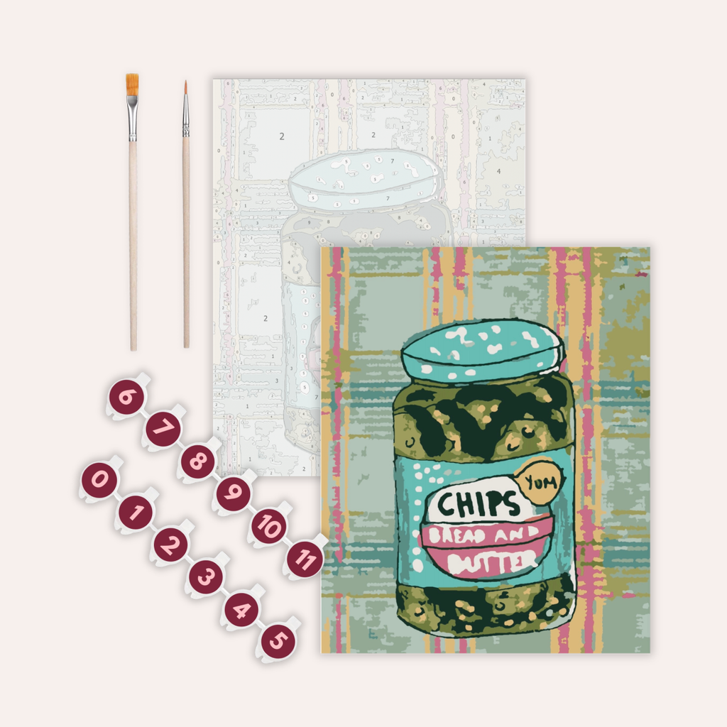 Bread & Butter Chips - Paint by Numbers Kit