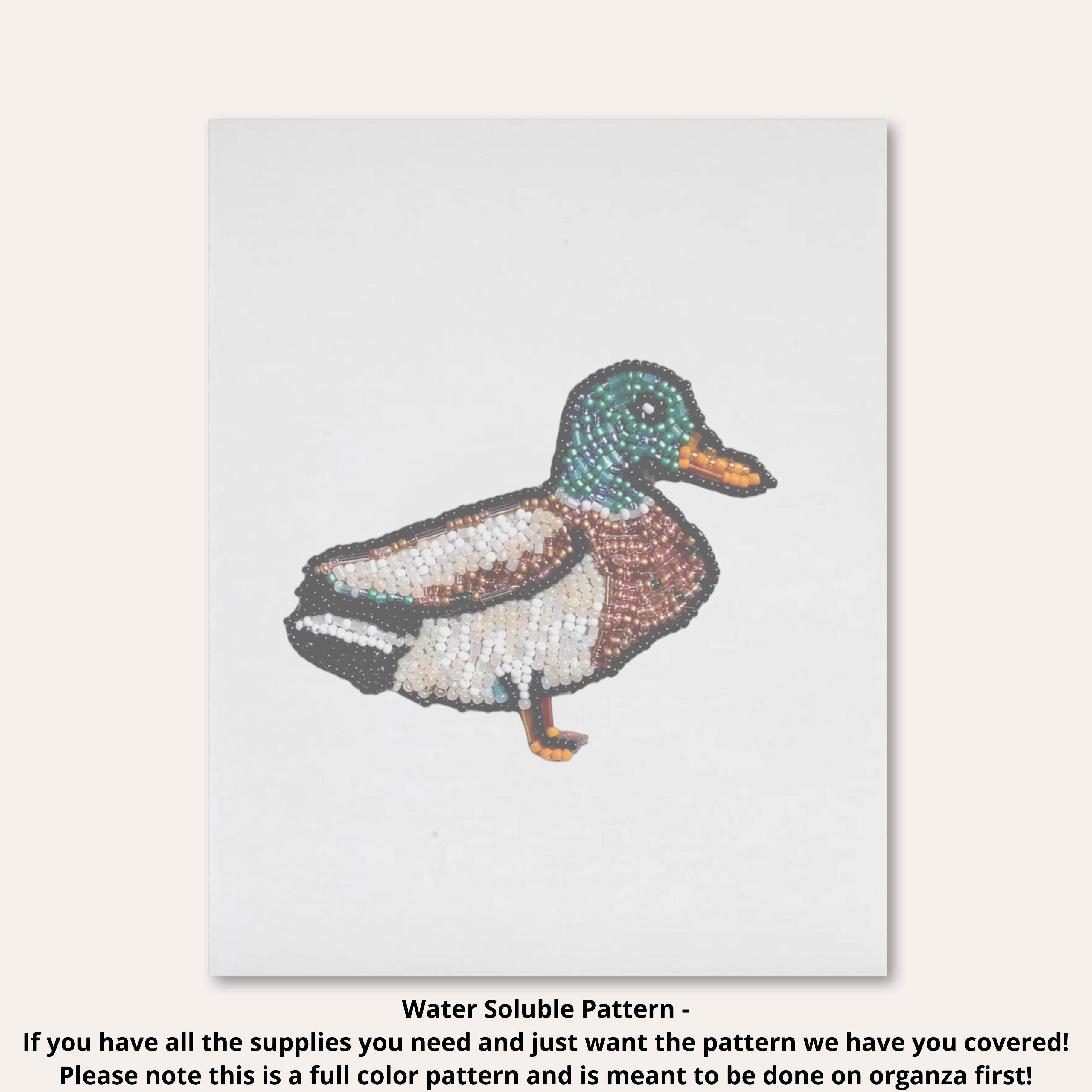 Mallard Beaded Art Kit