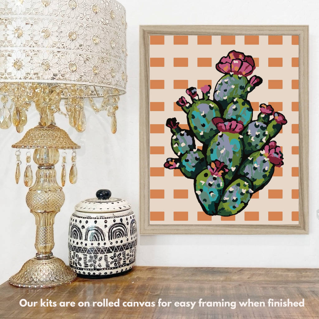 Prickly Pear - Paint by Numbers Kit