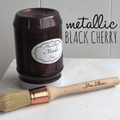 Miss Lillian's Metallic-Black Cherry