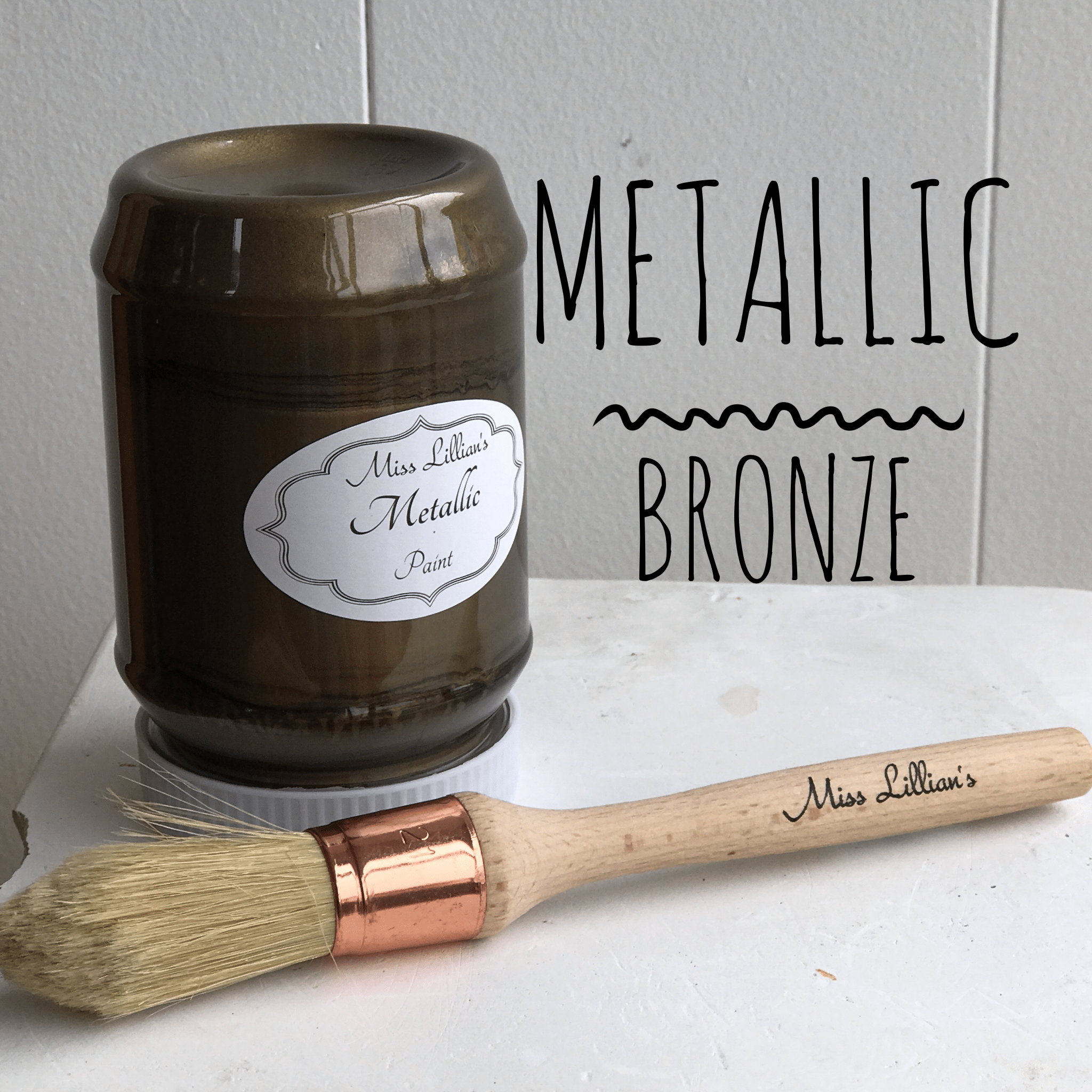 Miss Lillian's Metallic-Bronze