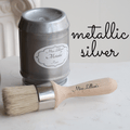 Miss Lillian's Metallic Paint-Silver