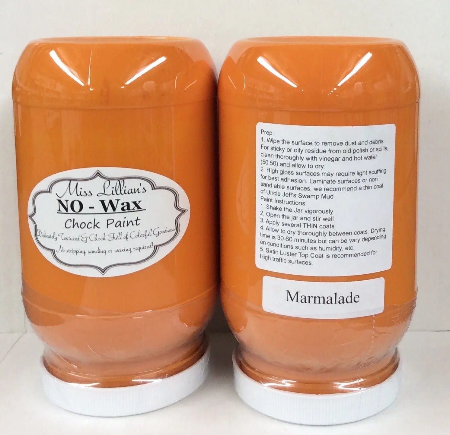 Miss Lillian's NO WAX Chock Paint - Marmalade