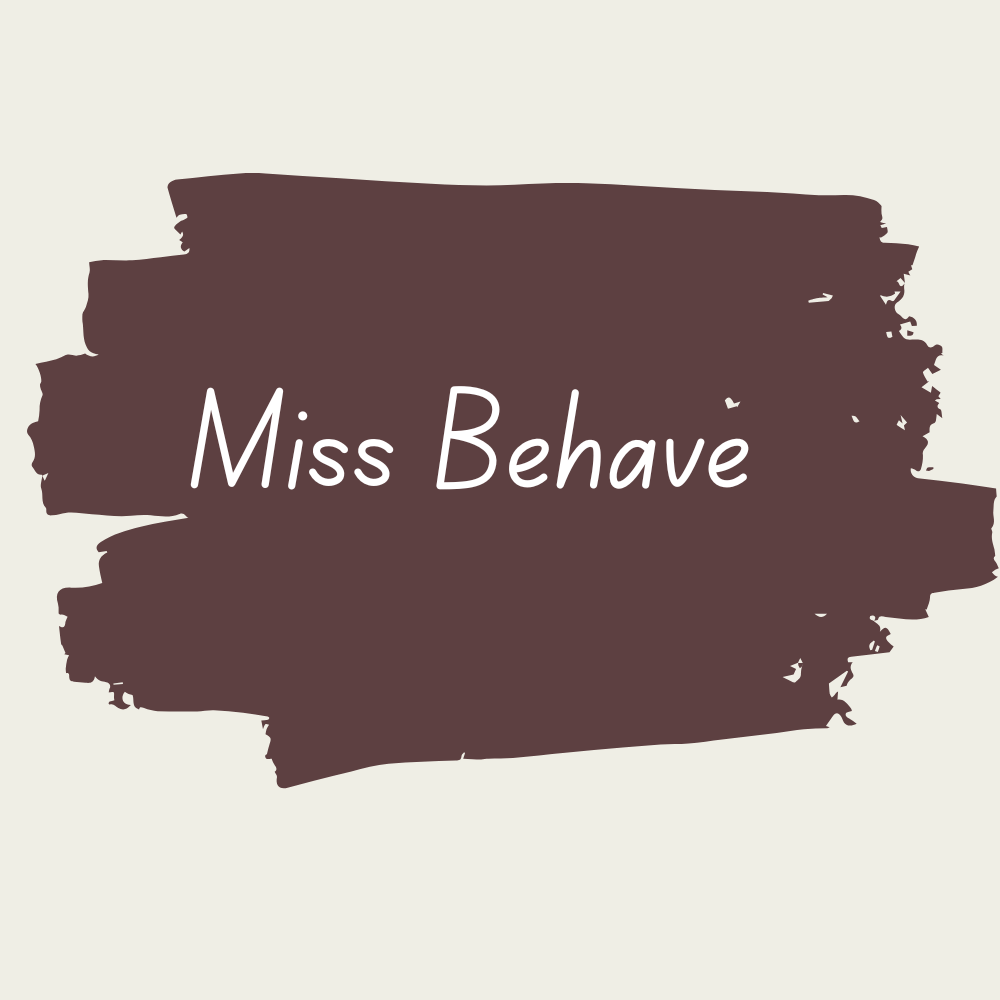 Miss Lillian's NO WAX Chock Paint - Miss Behave