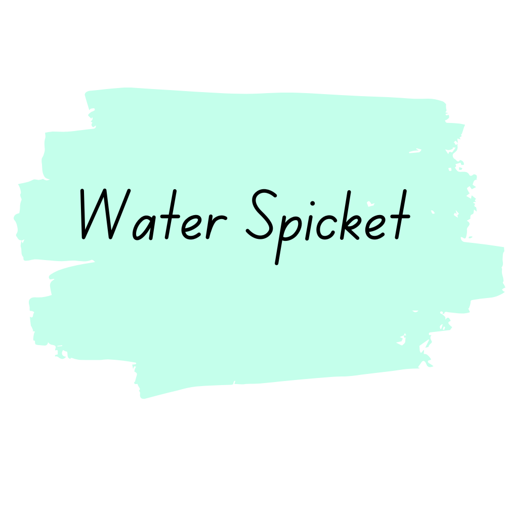 Miss Lillian's NO WAX Chock Paint - Water Spicket