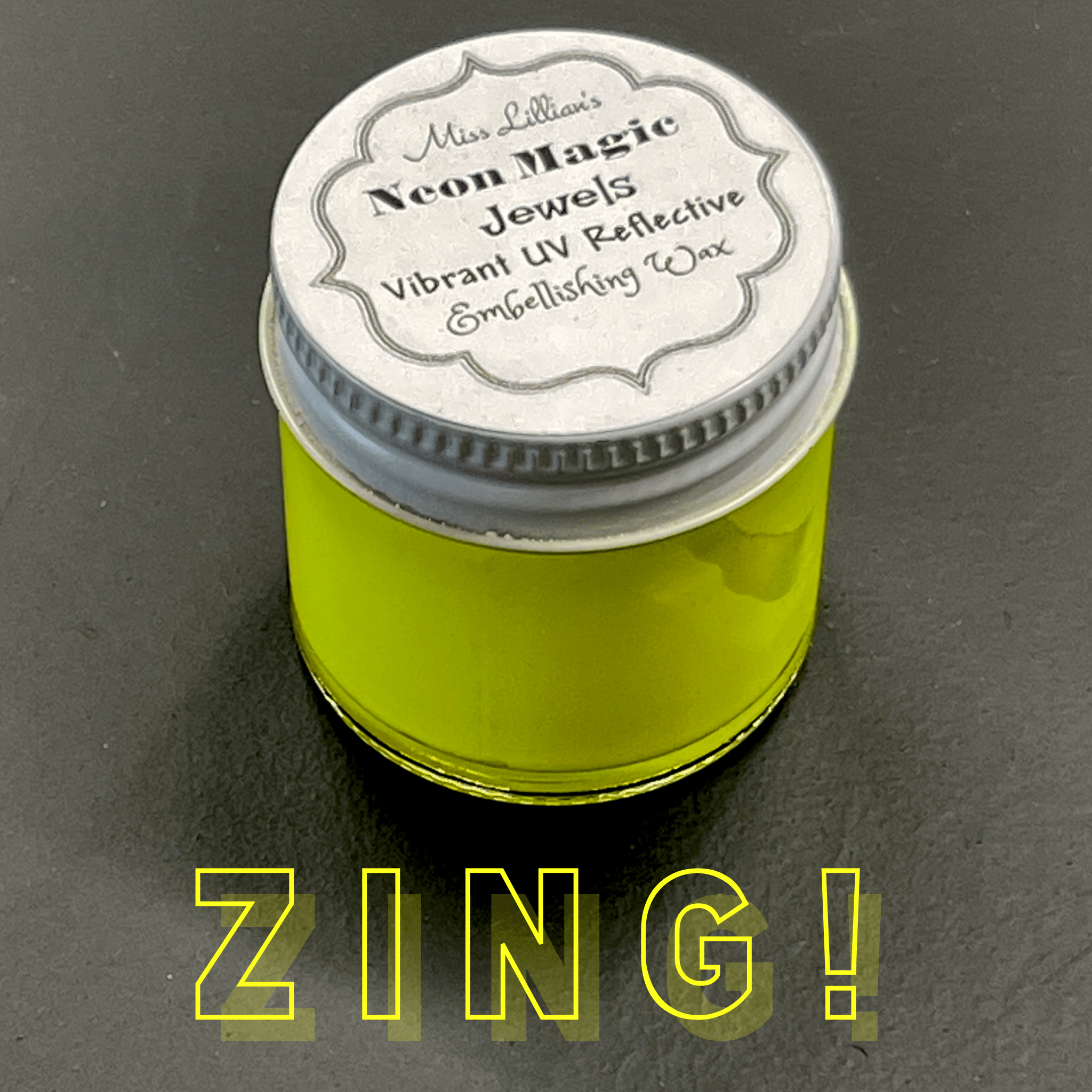 ZING-NEON Gilding Wax Jewels (electric yellow)