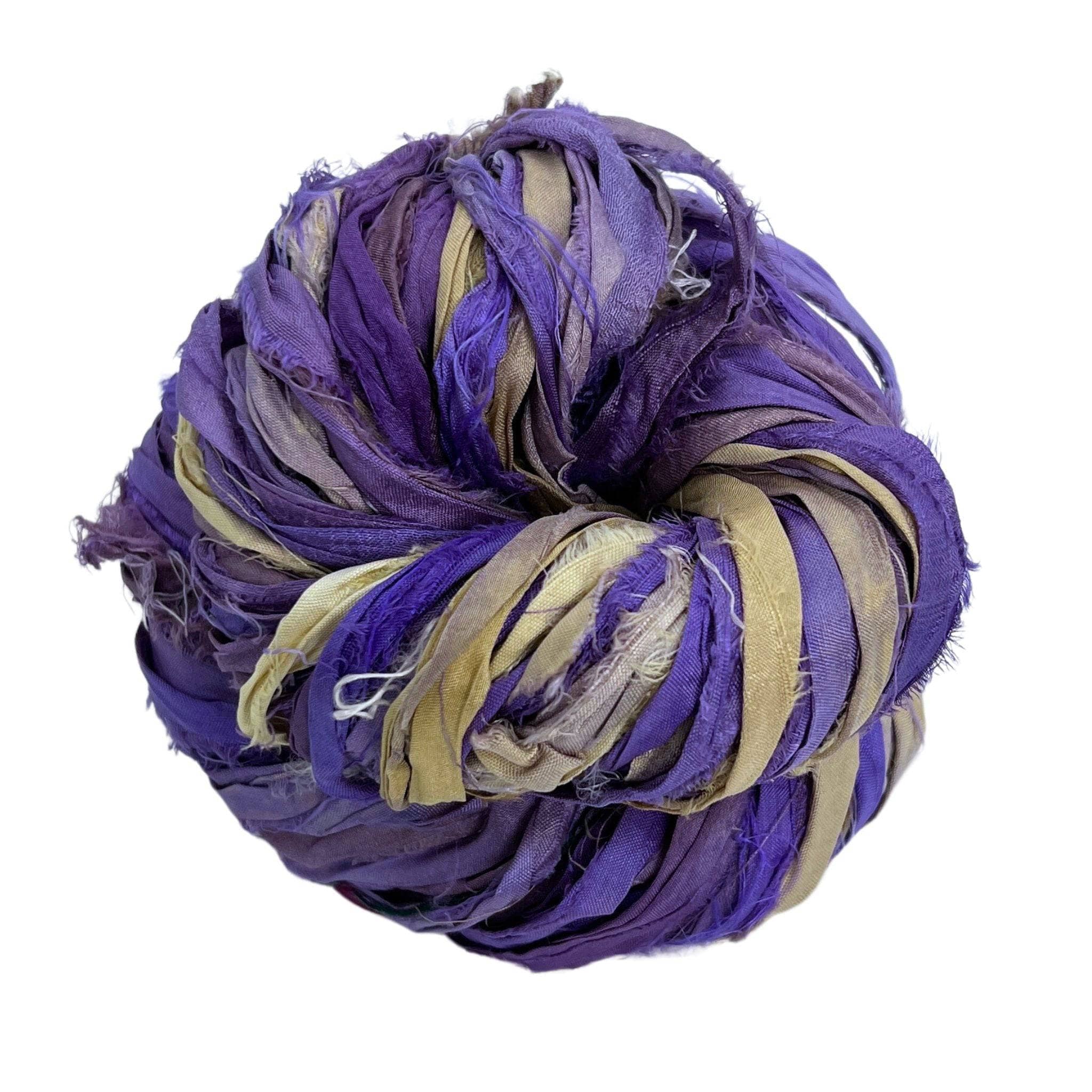 Artisan Recycled Sari Ribbon – Sari Treasures in Every Strand