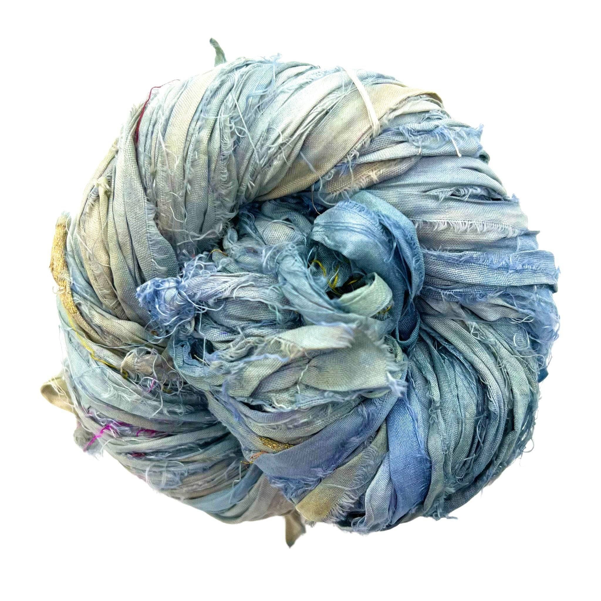 Artisan Recycled Sari Ribbon – Sari Treasures in Every Strand
