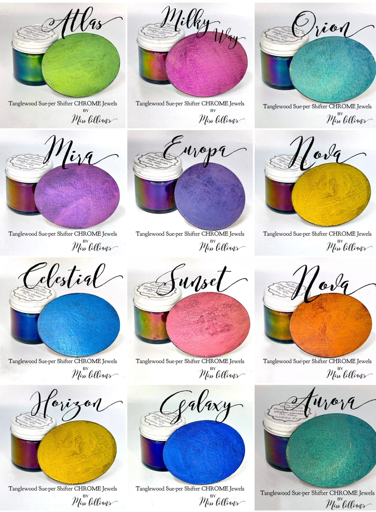 AURORA-Tanglewood Sue-per CHROME Shifter Metallic Wax
