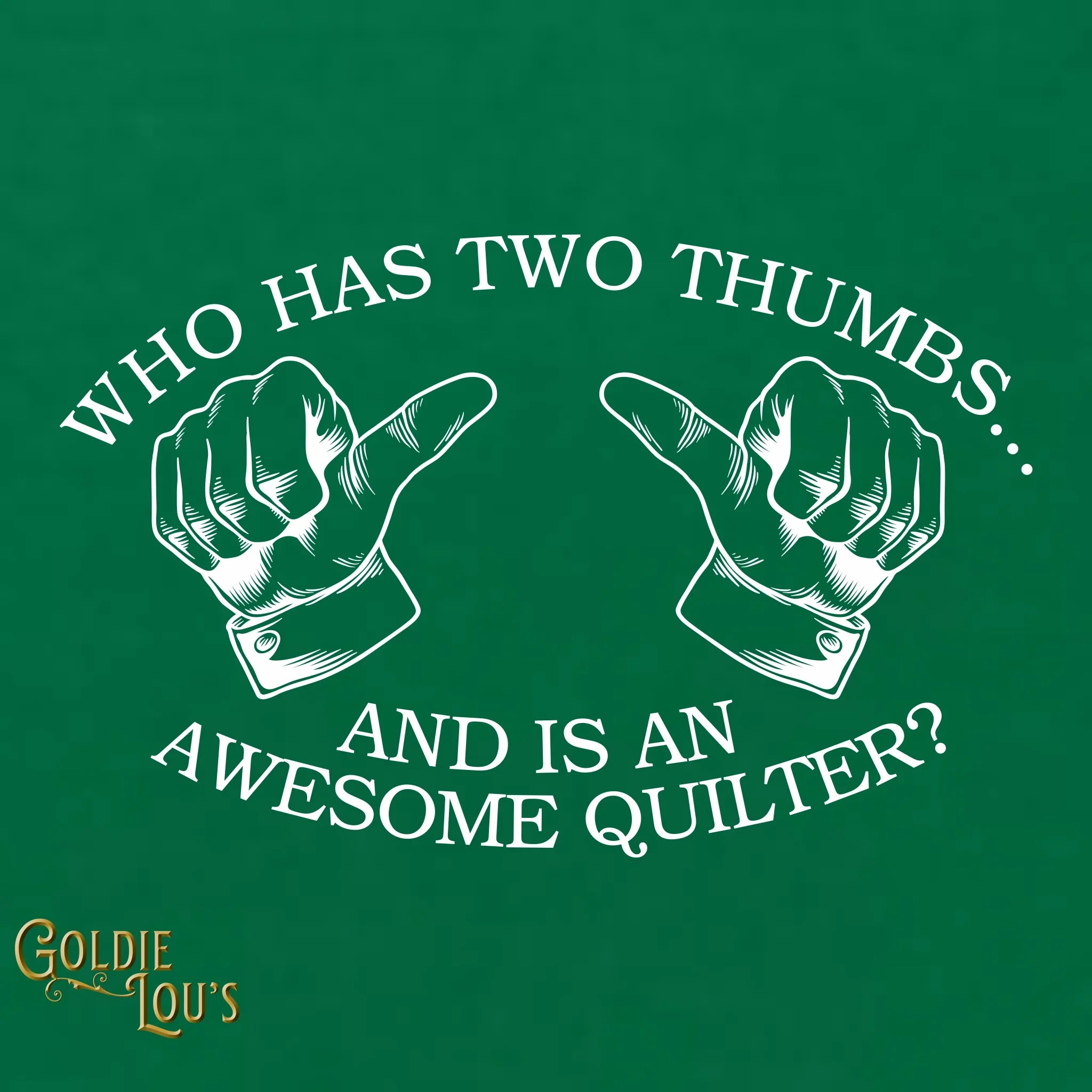 Thumbs Quilting T-shirt