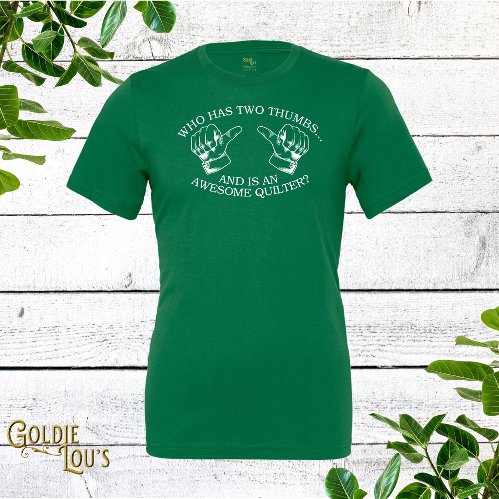 Thumbs Quilting T-shirt