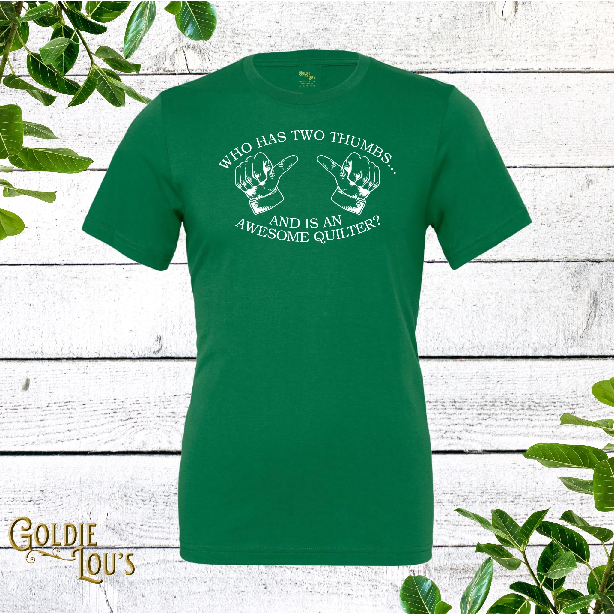 Thumbs Quilting T-shirt