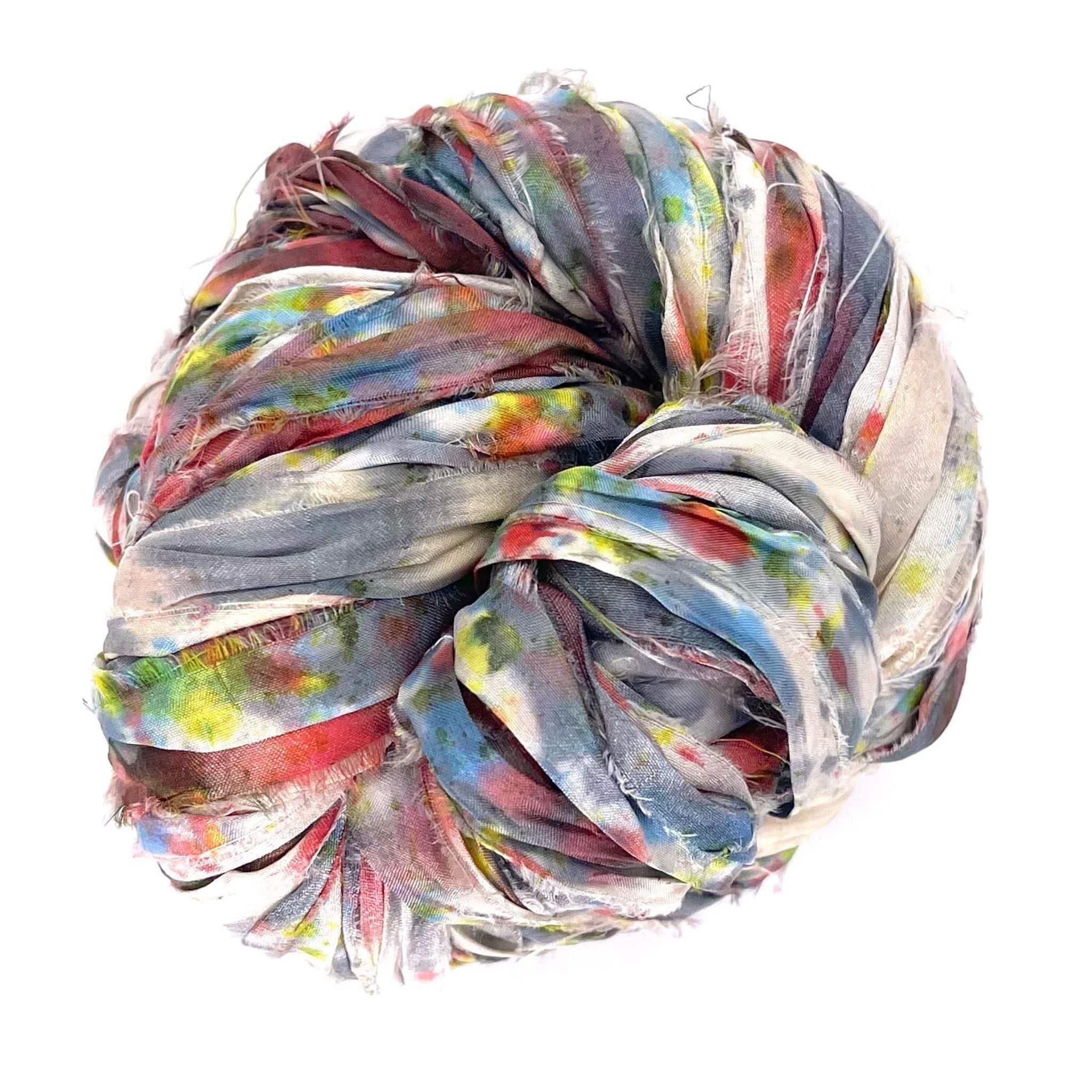 Artisan Recycled Sari Ribbon – Sari Treasures in Every Strand